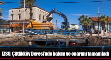 İZSU, Çiftlikköy Deresi’nde bakım ve onarımı tamamladı