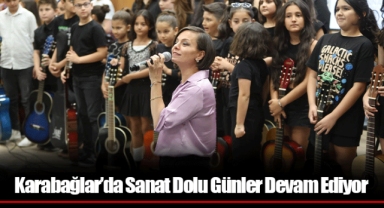 Karabağlar’da Sanat Dolu Günler Devam Ediyor