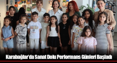 Karabağlar’da Sanat Dolu Performans Günleri Başladı