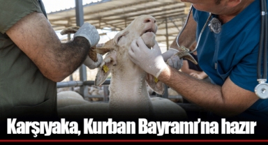 Karşıyaka, Kurban Bayramı’na hazır