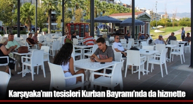 Karşıyaka’nın tesisleri Kurban Bayramı’nda da hizmette
