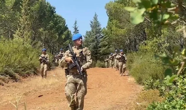 Komandolar alarma geçti: Muğla'da 24 saat devriye