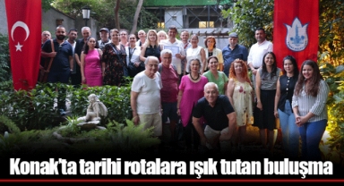 Konak’ta tarihi rotalara ışık tutan buluşma
