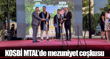 KOSBİ MTAL’de mezuniyet coşkusu