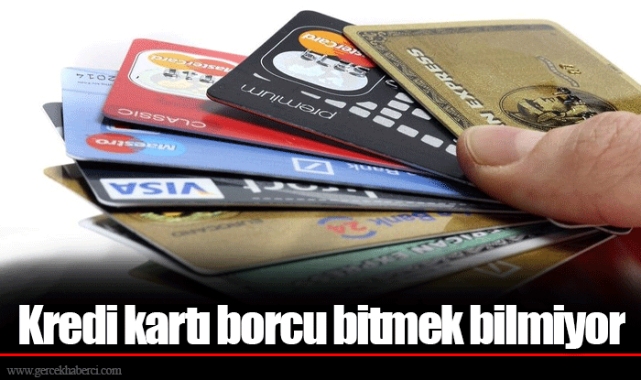 Kredi kartı borcu bitmek bilmiyor