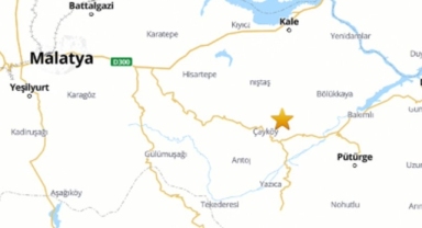 Malatya'da 3.9 büyüklüğünde deprem
