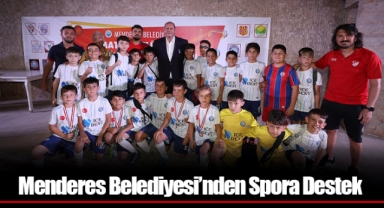 Menderes Belediyesi’nden Spora Destek