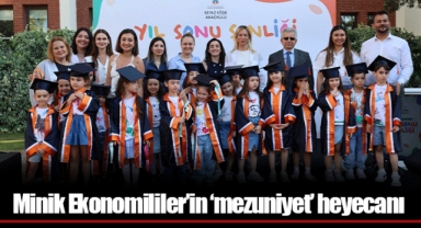 Minik Ekonomililer’in ‘mezuniyet’ heyecanı