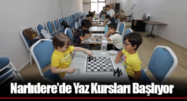 Narlıdere’de Yaz Kursları Başlıyor
