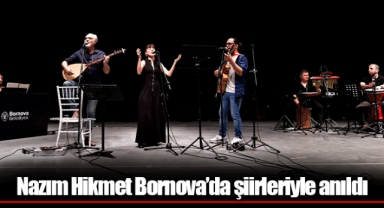 Nazım Hikmet Bornova’da şiirleriyle anıldı