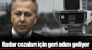 Radar cezaları için geri adım geliyor