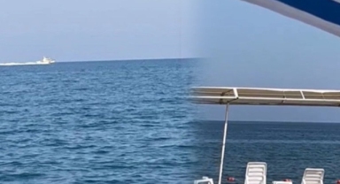 Sahilde köpek balığı alarmı! Plaj boşaltıldı