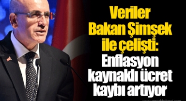 Veriler Bakan Şimşek ile çelişti: Enflasyon kaynaklı ücret kaybı artıyor