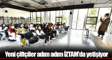 Yeni çiftçiler adım adım İZTAM’da yetişiyor
