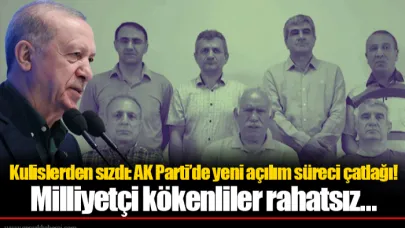 Kulislerden sızdı: AK Parti’de yeni açılım süreci çatlağı! Milliyetçi kökenliler rahatsız...