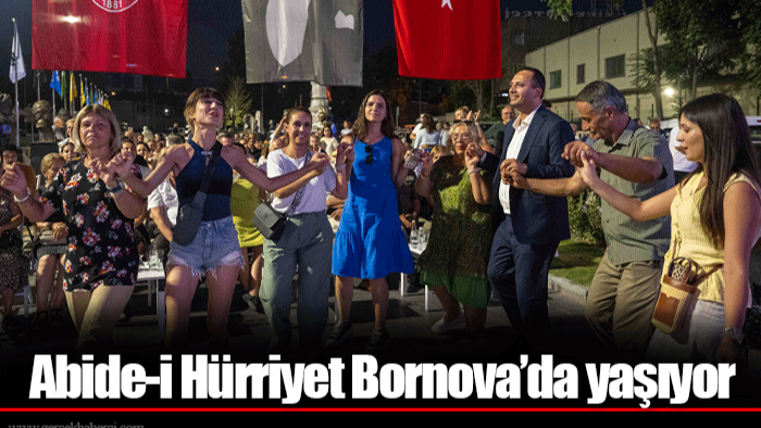 Abide-i Hürriyet Bornova’da yaşıyor