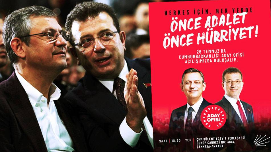 CHP’nin Cumhurbaşkanı Aday Ofisi Ankara’da açılıyor; kampanya sloganı belli oldu