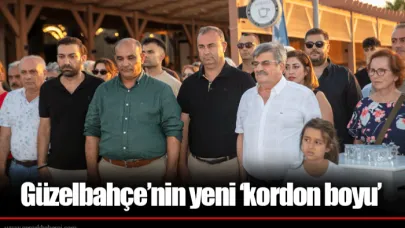 Güzelbahçe’nin yeni ‘kordon boyu’