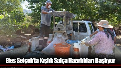 Efes Selçuk’ta Kışlık Salça Hazırlıkları Başlıyor