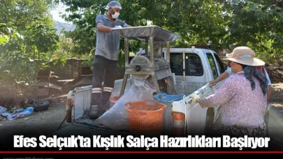 Efes Selçuk’ta Kışlık Salça Hazırlıkları Başlıyor