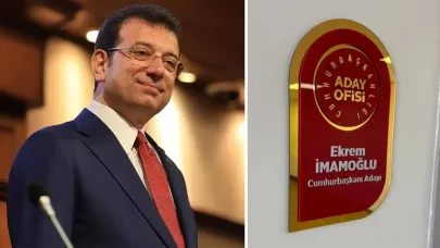 CHP’nin Cumhurbaşkanı Aday Ofisi Ankara'da açılıyor: İmamoğlu'nun ofisinin girişindeki isimliği paylaşıldı