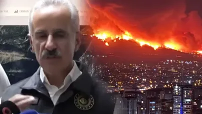 Ulaştırma ve Altyapı bakanı Abdulkadir Uraloğlu, Bursa'daki yangın felaketine dair açıklama yaptı