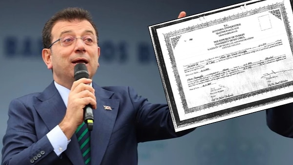 "Ekrem İmamoğlu’nun yüksek lisans diploması iptal edildi" iddiası