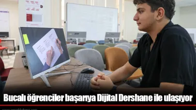 Bucalı öğrenciler başarıya Dijital Dershane ile ulaşıyor