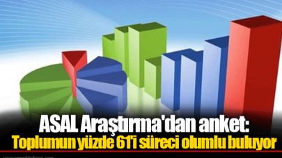 ASAL Araştırma'dan anket: Toplumun yüzde 61'i süreci olumlu buluyor
