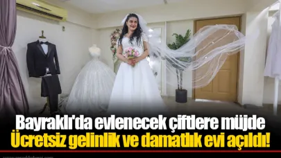 Bayraklı'da evlenecek çiftlere müjde