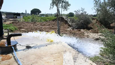 Büyükşehir’den Tiyenli Mahallesi’ne Yeni İçme Suyu Sondajı