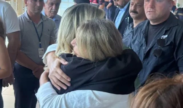 Ahmet Özer'in kızı ve Dilek İmamoğlu haberi duyunca böyle kucaklaştı