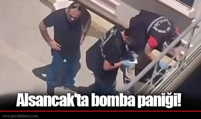 Alsancak'ta bomba paniği!