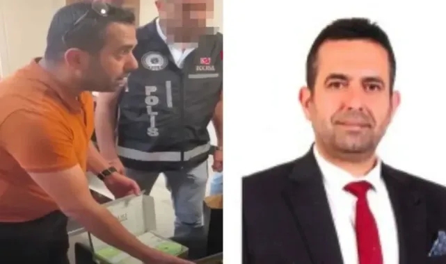 Baklava kutusundan para alan Belediye Başkan Yardımcısı Engin Tüter tutuklandı