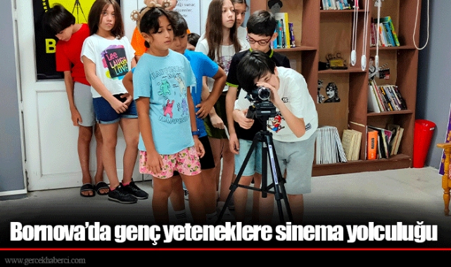 Bornova’da genç yeteneklere sinema yolculuğu