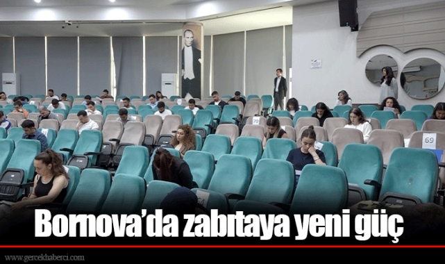 Bornova’da zabıtaya yeni güç