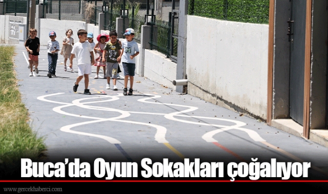 Buca’da Oyun Sokakları çoğalıyor