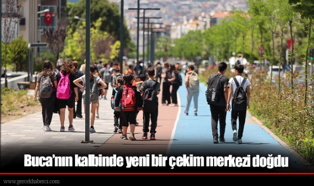 Buca’nın kalbinde yeni bir çekim merkezi doğdu