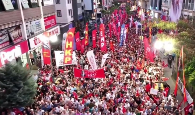 CHP’den Sancaktepe’de miting: İmamoğlu’nun mesajı okundu