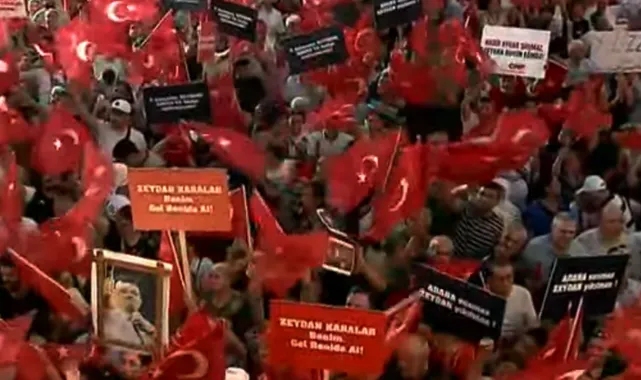 CHP, Zeydan Karalar için Adana'da: Karalar'dan mesaj