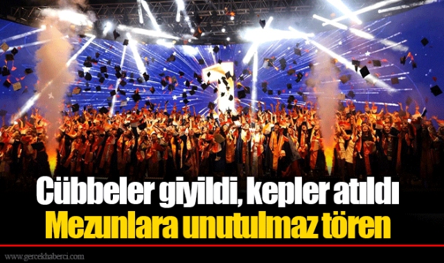 Cübbeler giyildi, kepler atıldı