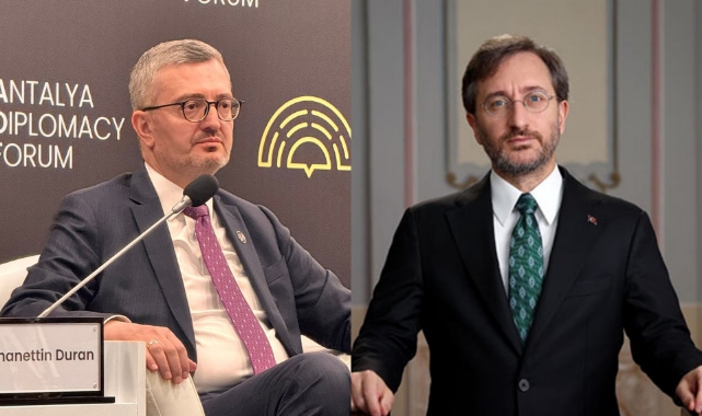 Cumhurbaşkanı Erdoğan, İletişim Başkanı Fahrettin Altun'u görevden aldı; yerine Burhanettin Duran'ı atadı