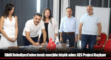 Dikili Belediyesi’nden temiz enerjide büyük adım: GES Projesi Başlıyor