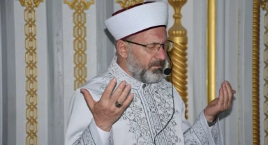Diyanet İşleri Başkanı Erbaş'tan orman yangınları için dua