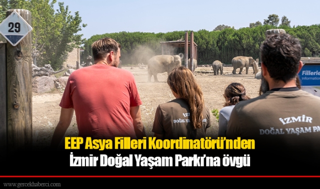 EEP Asya Filleri Koordinatörü’nden İzmir Doğal Yaşam Parkı’na övgü