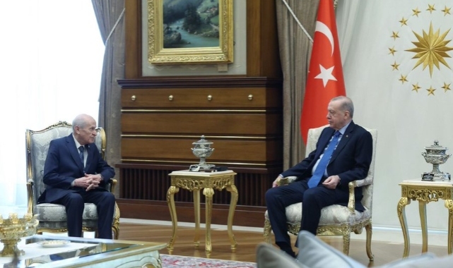 Erdoğan ile Bahçeli'den sürpriz görüşme