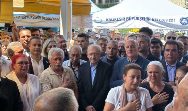 Eski CHP Genel Başkanı Kılıçdaroğlu'nun kardeşi Adil Kılıçdaroğlu'nun cenazesi defnedildi