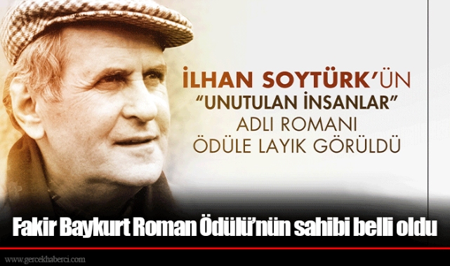 Fakir Baykurt Roman Ödülü’nün sahibi belli oldu