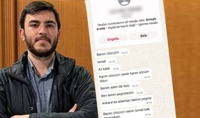 Gazeteci İsmail Arı, tehdit edildiği mesajları paylaştı: Başıma bir şey gelirse sorumlusu bu çeteye dokunmayan Emniyet ve İçişleri Bakanlığı yetkilileridir