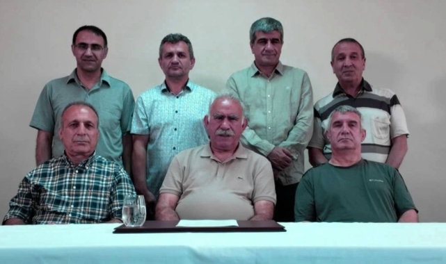İkinci çağrıda üç yeni isim yer aldı: Öcalan'ın videosunda yanındaki kişiler kim?